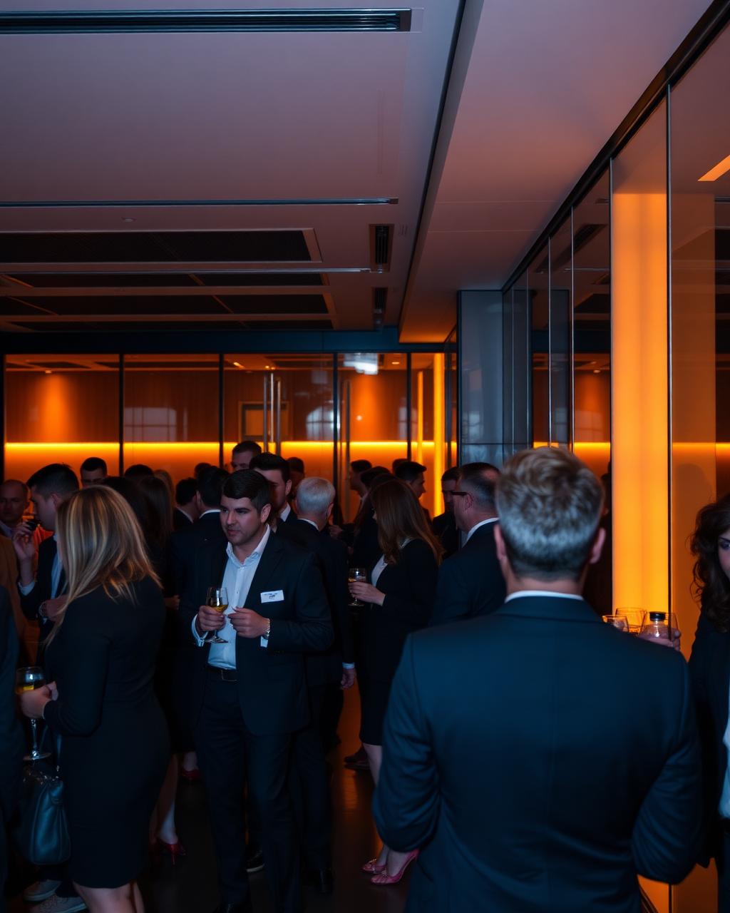 Cocktail d'entreprise dans un lieu moderne à Bordeaux